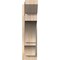 Ekena Millwork Balboa Slat Smooth Outlooker, Douglas Fir, 7 1/2"W x 28"D x 28"H OUT08X28X28BOA06SDF - alternate 3